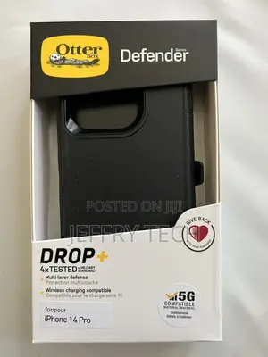 Otterbox Defender Series Case for iPhone 14 Pro - Black