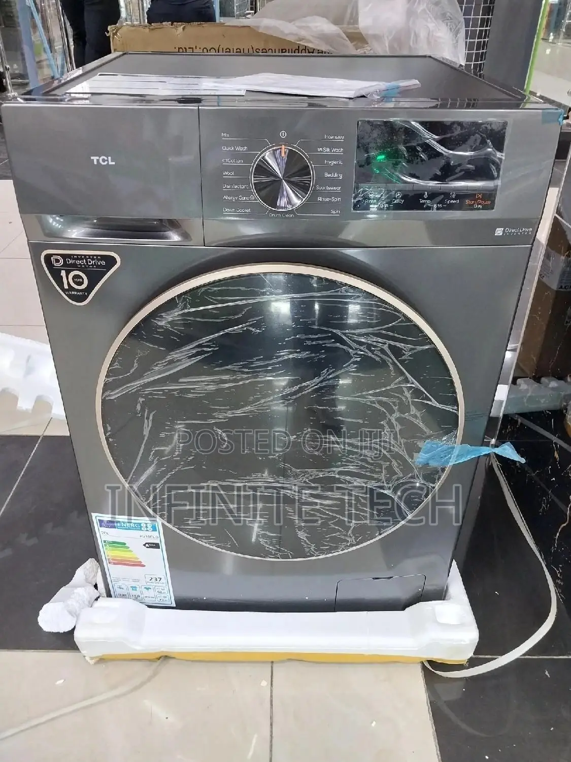 TCL Washing Machine Front Load 10kg
