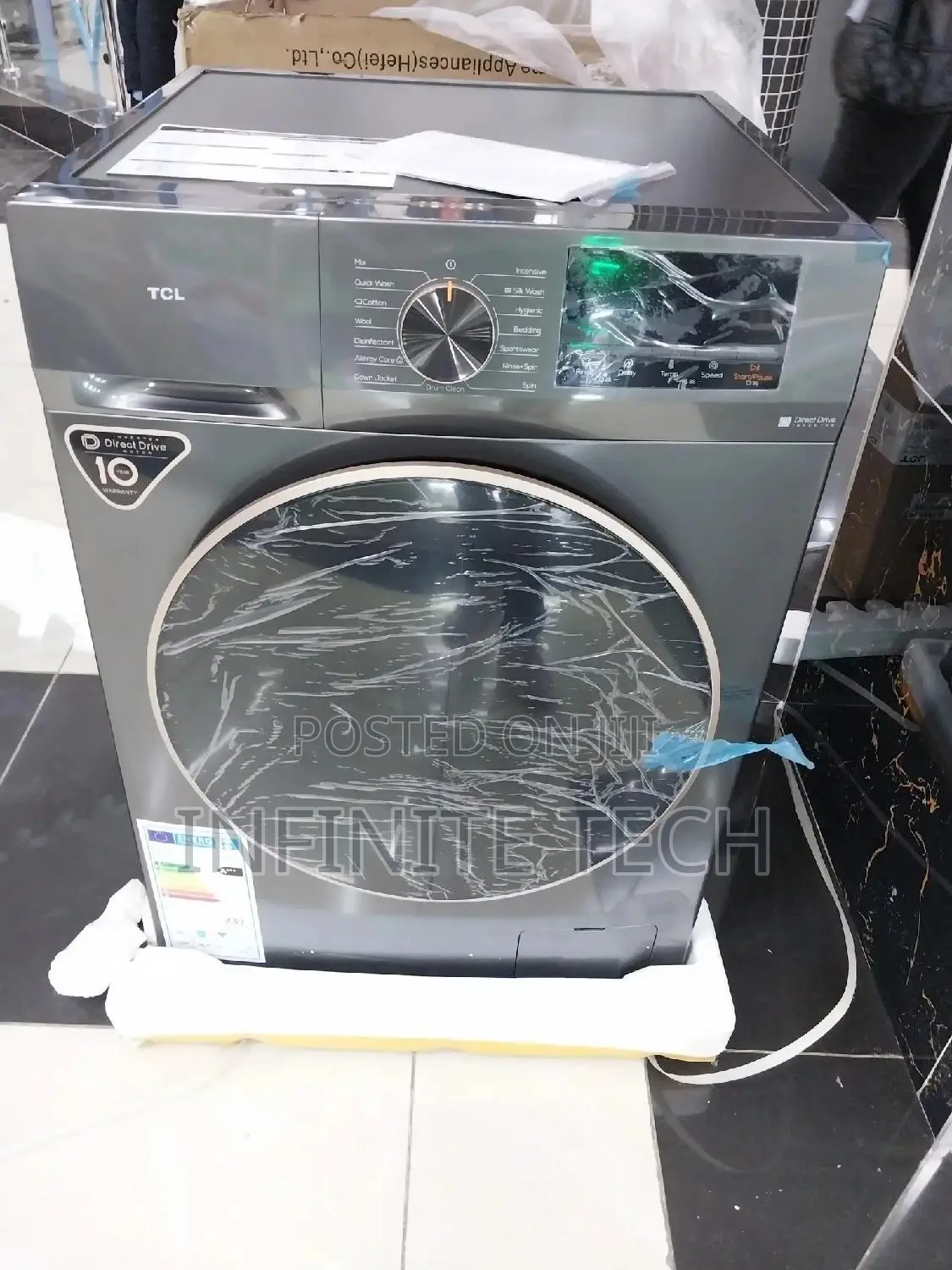 TCL Washing Machine Front Load 10kg