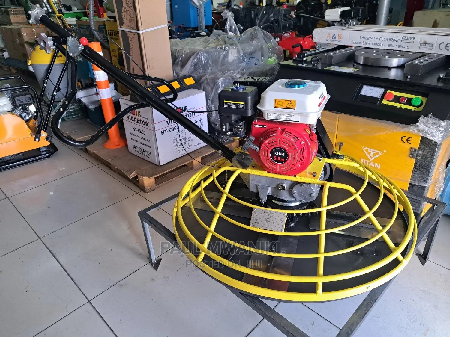 Power Float/ Power Trowel- WITH OPERATOR 