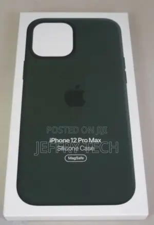 Apple Case iPhone 12 Pro Max Silicone With Magsafe - Cypress