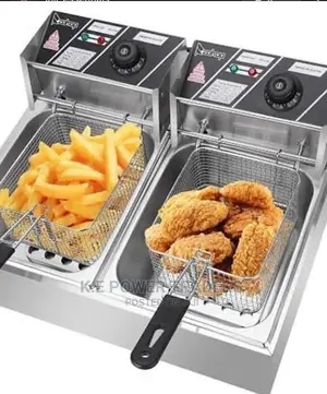 Commercial 12 Litre 2 In 1 Deep Fryer
