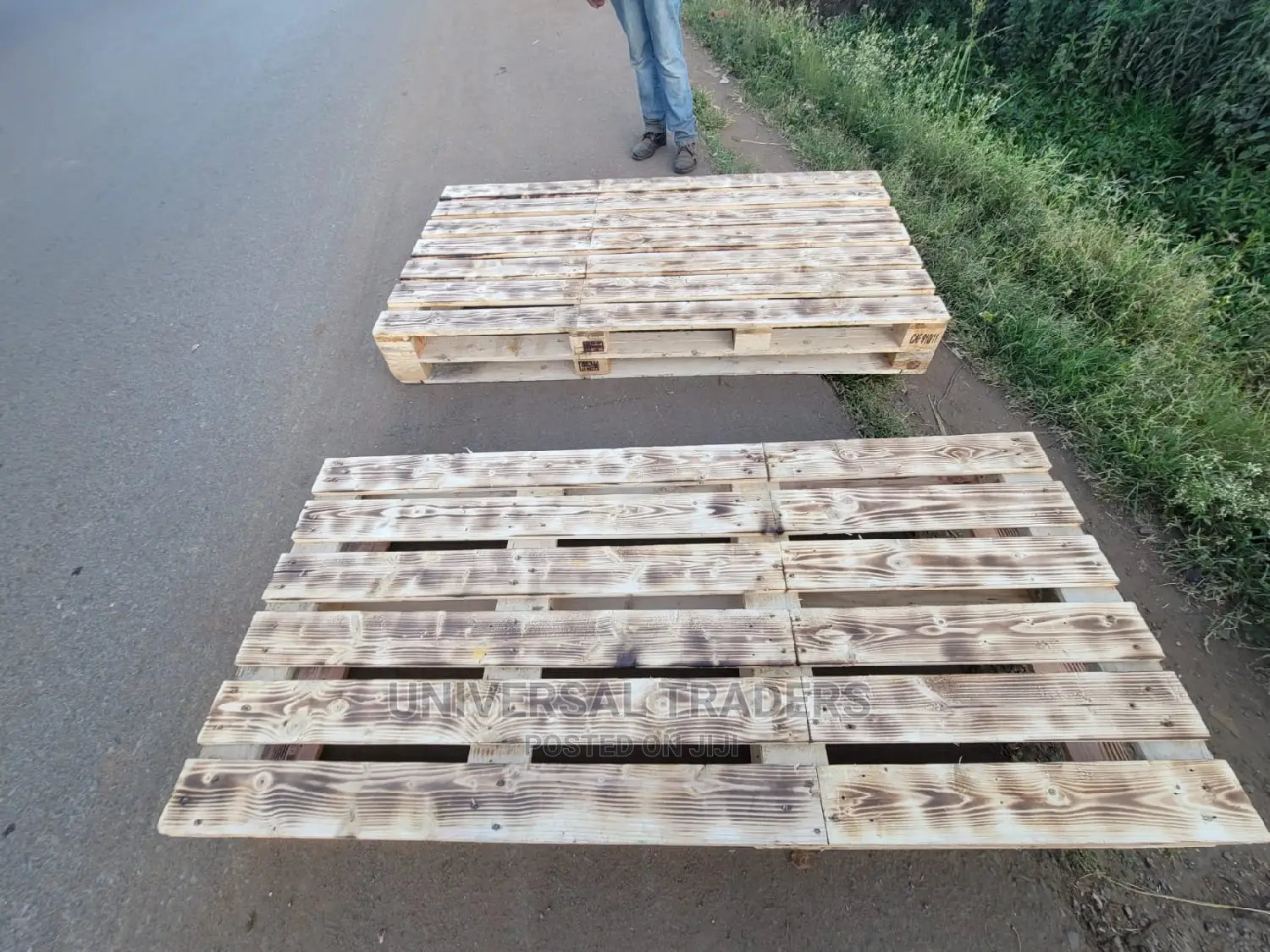 5*6 Pallet Bed on Offer!! Blazed Wooden Pallets