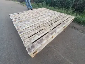 6 by 6 Ft Bed - Wooden Pallet Bed - 6*6 King Size Wooden Bed