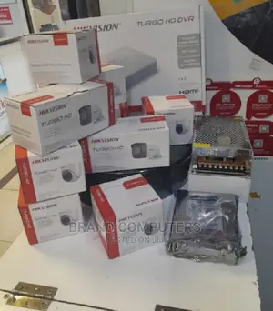 A Set of 16 Pieces/Channels Hikvision CCTV Cameras