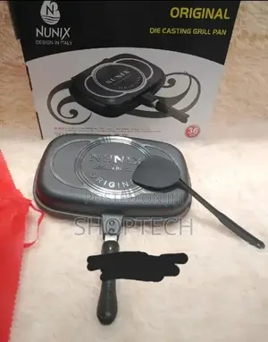 Nunix Double Sided Non Stick Grill Pan Choose 36CM