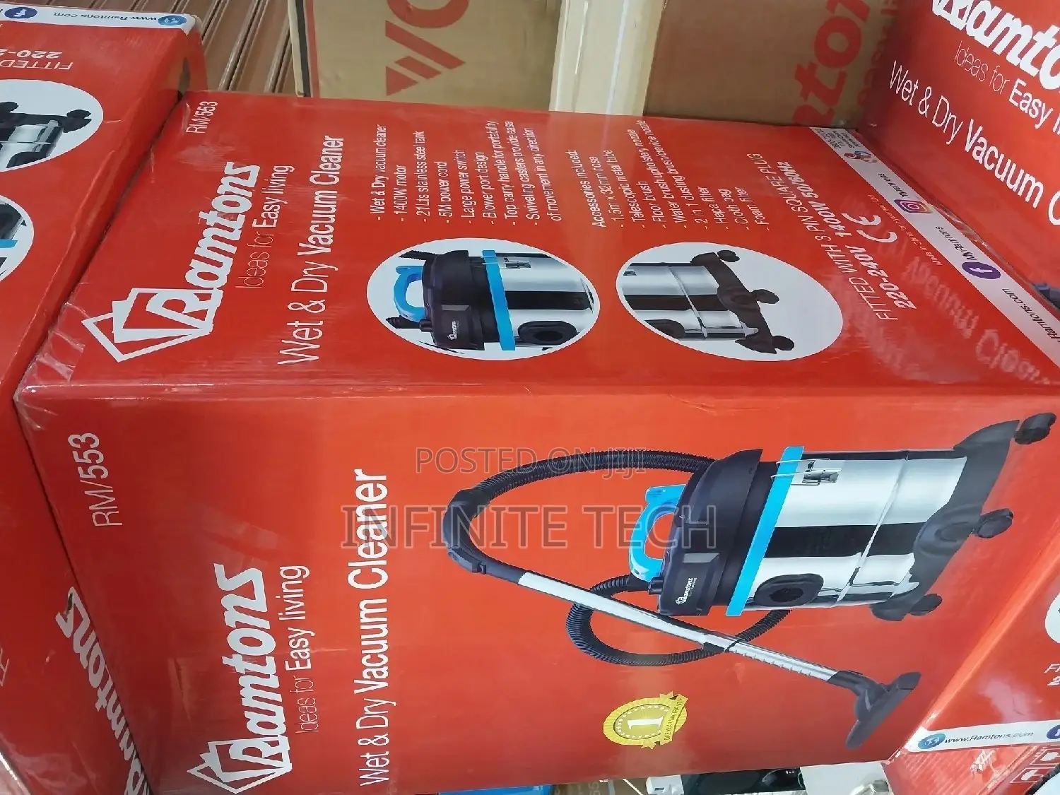 Ramtons Vacuum Cleaner Rm/553