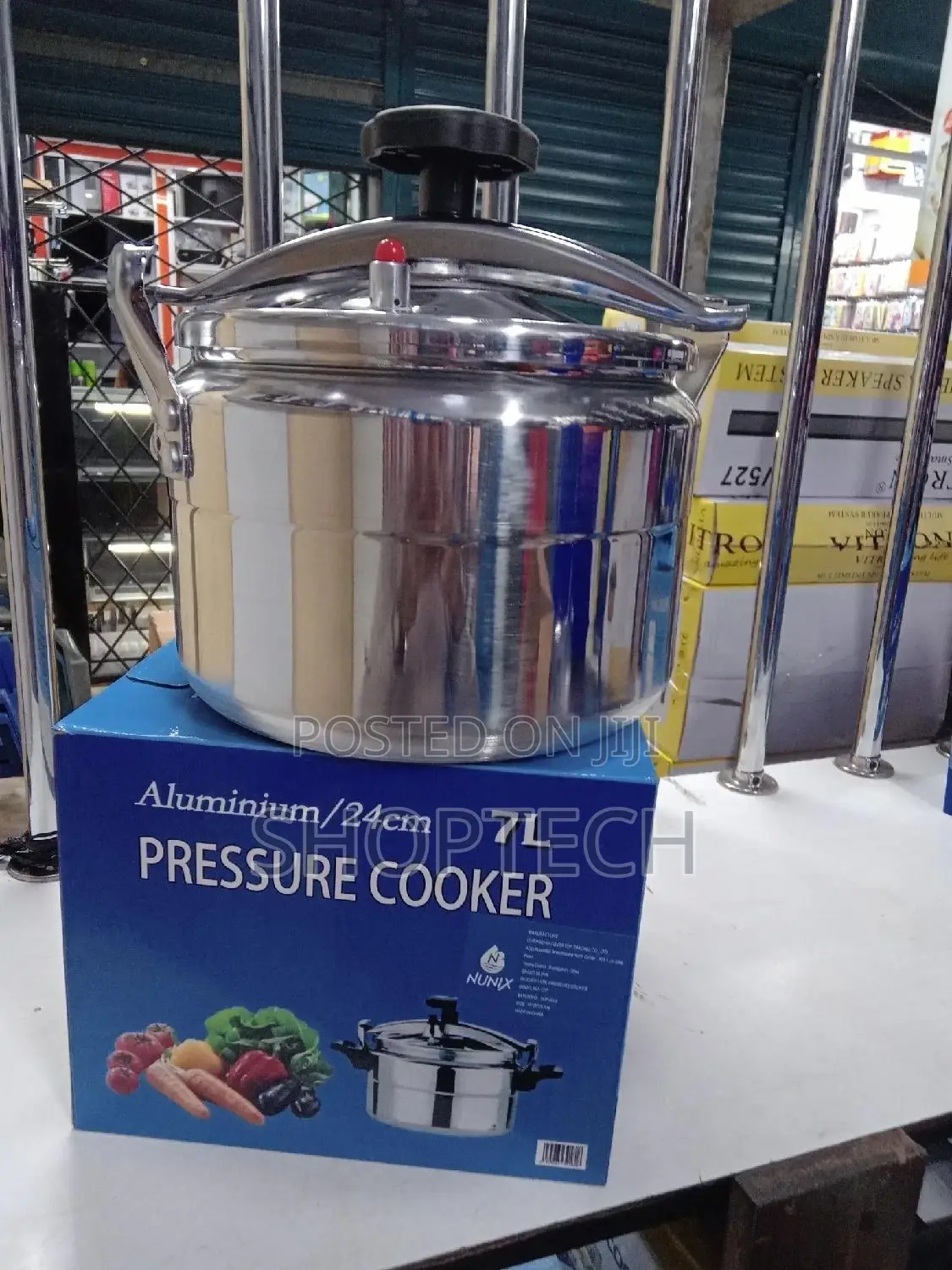 Nunix 7L Pressure Cooker Explosion Proof.
