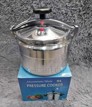 Nunix Pressure Cooker – 9ltrs - Silver