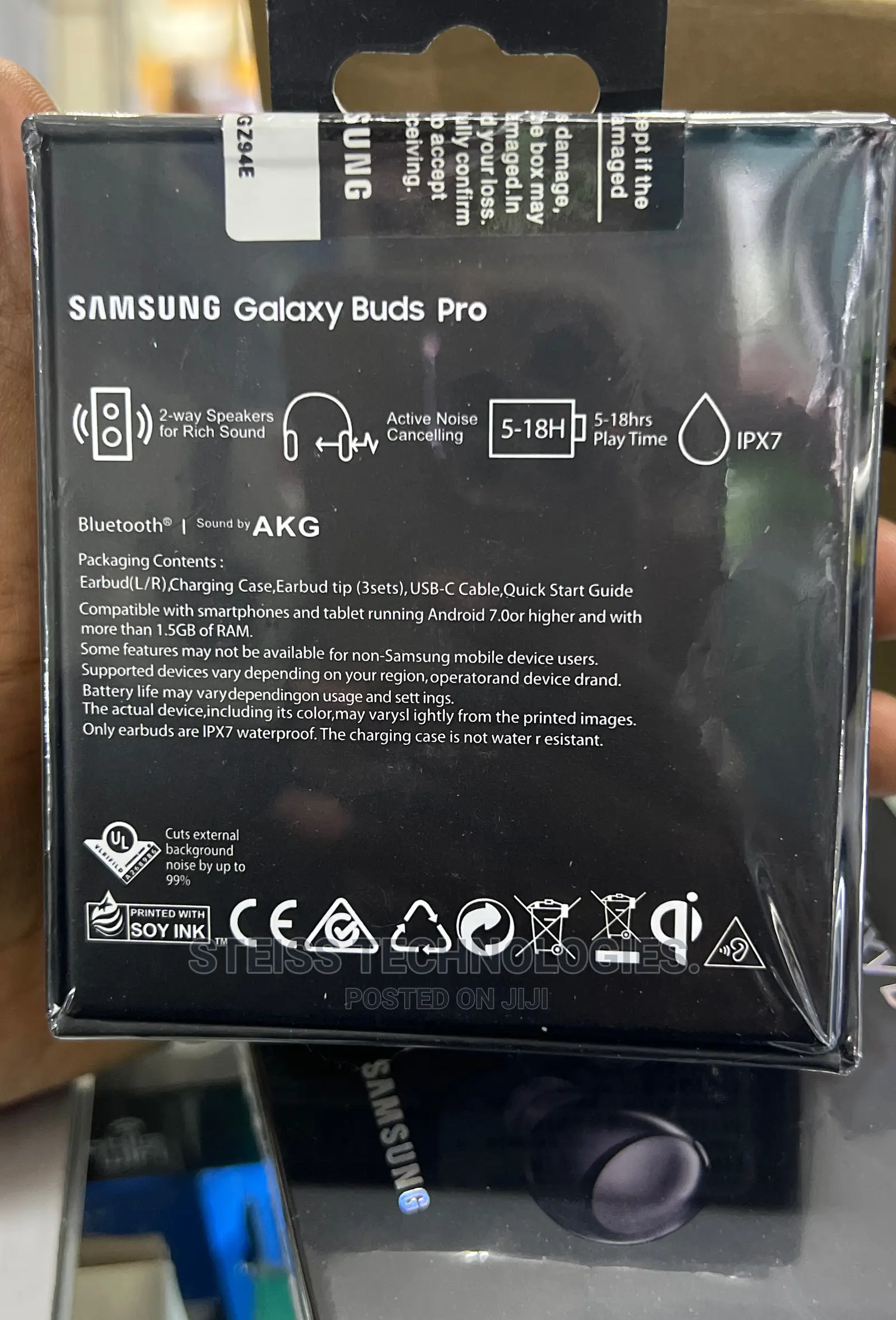 Samsung Buds-Pro Wireless Headsets.