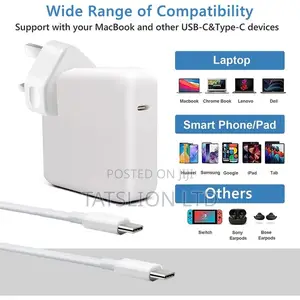 Macbook Charger Type C 96w