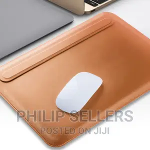 Laptop Bag Ultrabook Sleeve PU Leather Stand Case For
