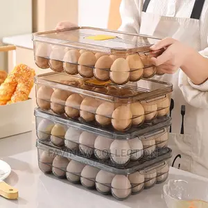 24pc Acrylic Egg Storage Container