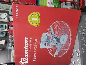 Ramtons Fan Rm/670 18" 60 Watts