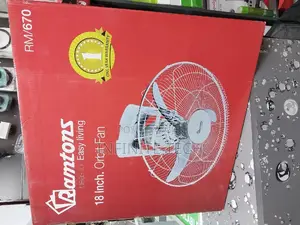 Ramtons Fan Rm/670 18" 60 Watts