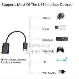 Type-C OTG Adapter Converter Cable for Android Phones/Tablet