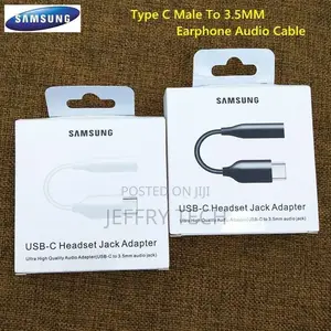 Samsung USB Type C Headset Jack Adapter to 3.5mm Audio Aux H