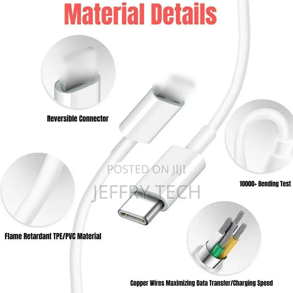 USB Type C to iPhone Fast Charger Cable for Apple iPhone 14
