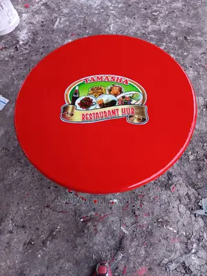 Restaurant Marble Table Top With Logo