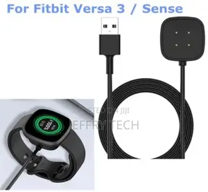 Fitbit Versa 3 / Sense USB Charging Dock Station 3ft /1ft Ca
