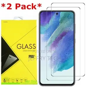 2pack Tempered Glass Screen Protector for Samsung S21 FE 5G