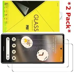 2 Premium Tempered Glass Screen Protector Google Pixel 6a