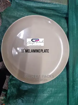 12pcs Melamine Round Plate 11" Size.