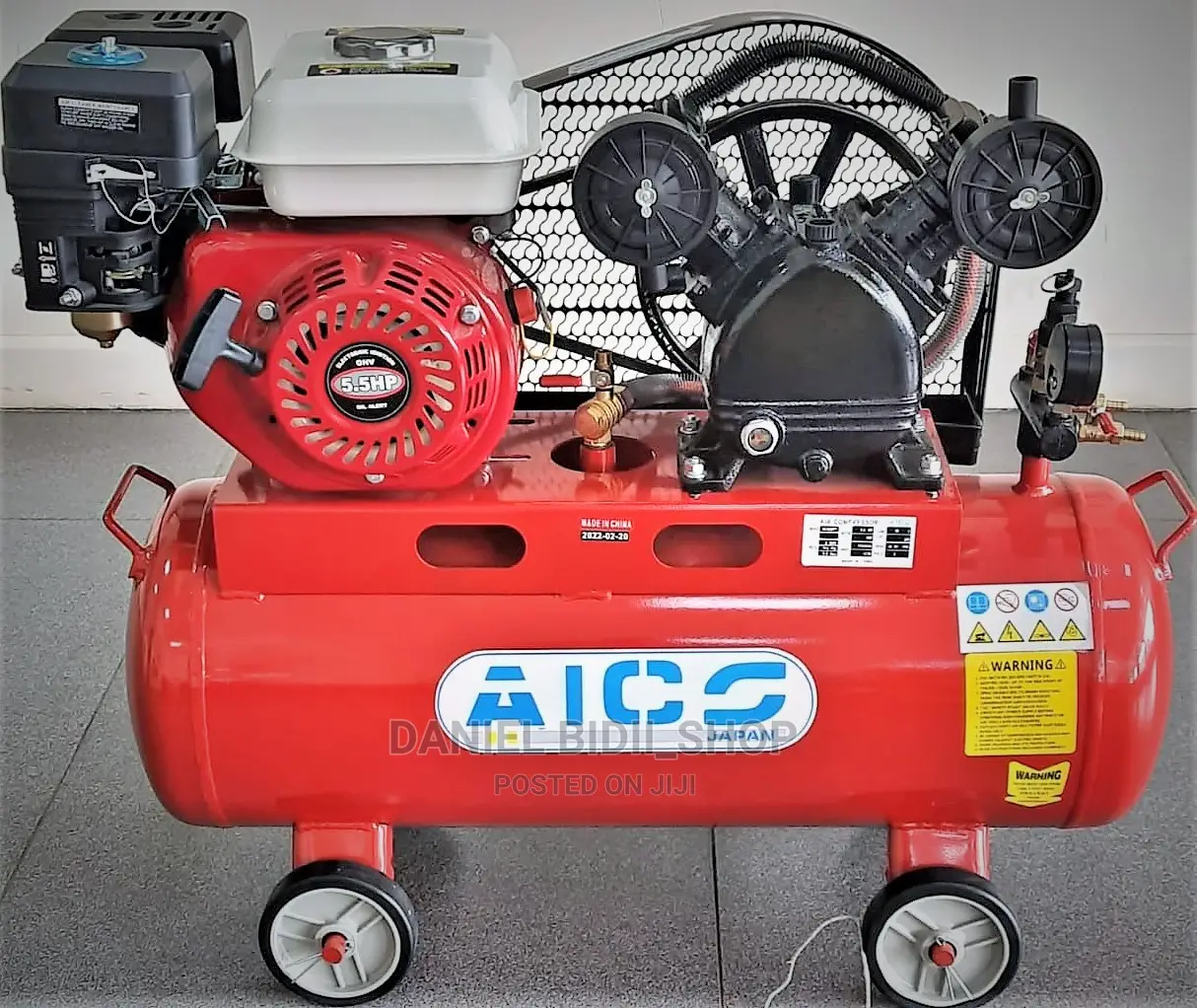Aico Japan 100 Litres Double Piston Air Compressor