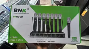 BNK Bk8800 8in1 Wireless Microphone