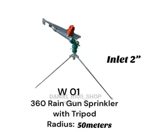 Rain Gun Sprinkler With Tripod