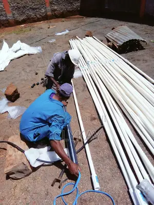 Borehole Equipping Pump Installation and Pump Lowering