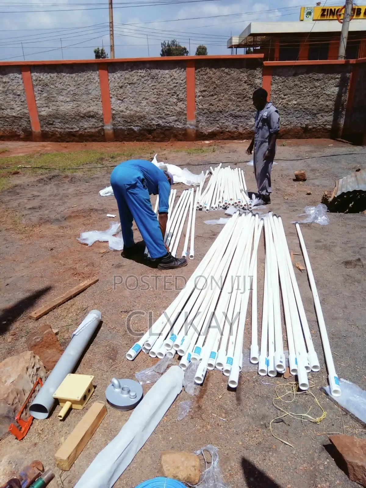 Borehole Equipping Pump Installation and Pump Lowering