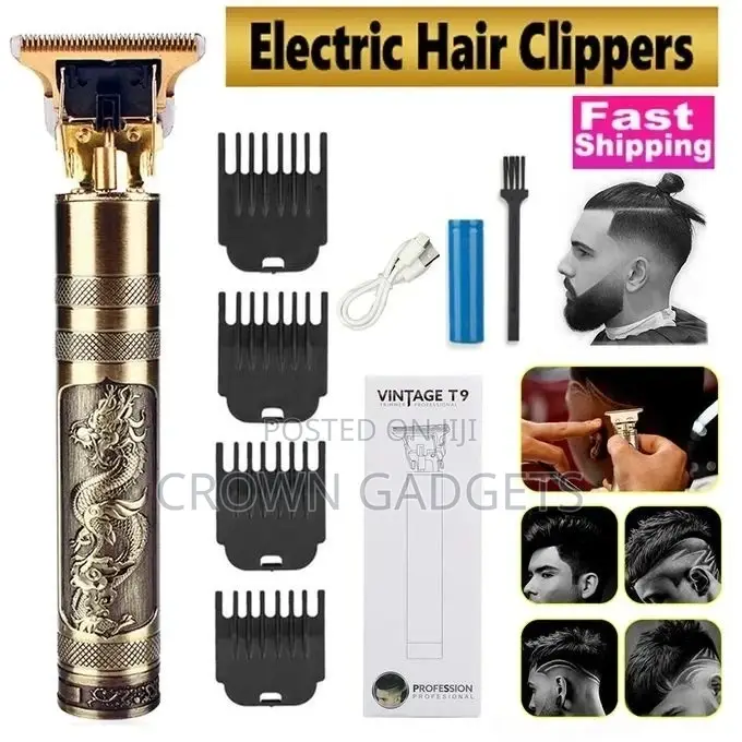 Vintage T9 Hair Trimmer for Men