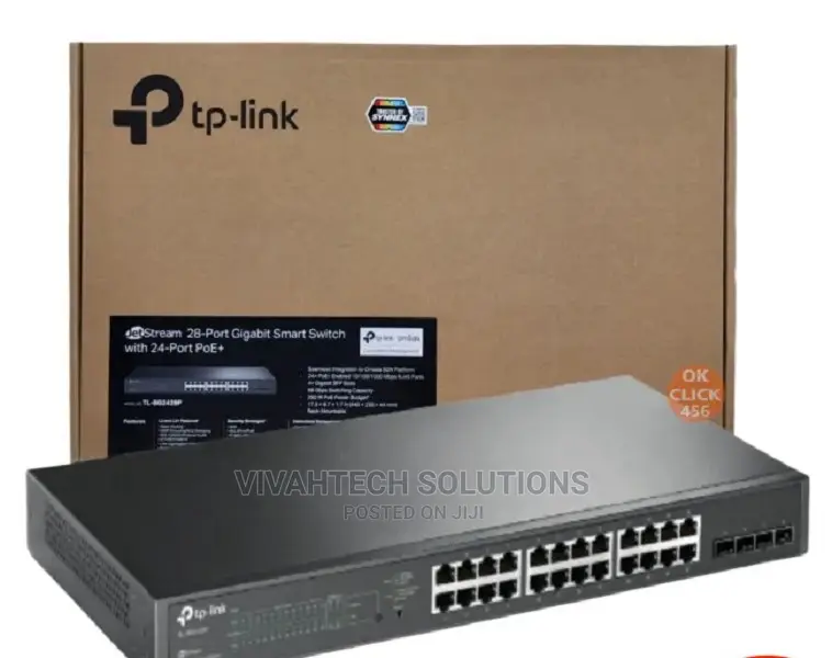 Tp-Link 28-Portmbps Jetstream Gigabit Smart