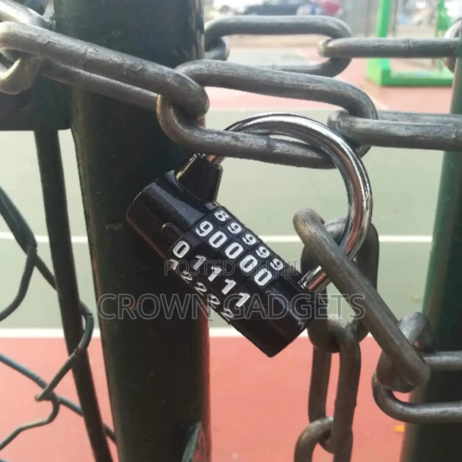 5 Dial Digit Code Combination Padlock, Security