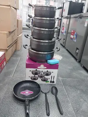 Original Tc Non-Stick Cookware/Sufuria 14pcs