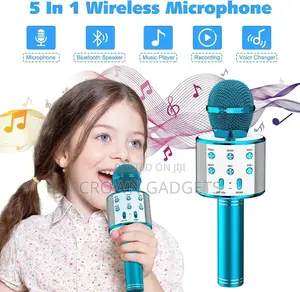 Professional Bluetooth Karaoke Microphone Speaker