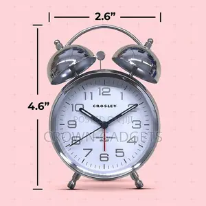 Loud Twin Alarm Clock for Heavy Sleepers