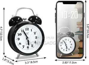 Alarm Clock With Twin Bells