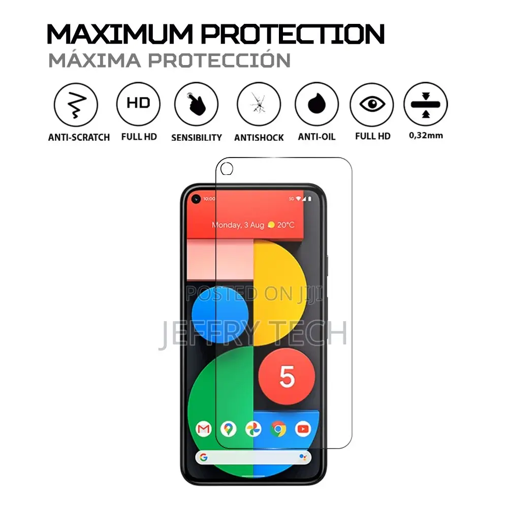 Screen Protector Antishock for Google Pixel 5