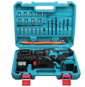 Makita 26v Rechargable Cordless Drill With Accessories