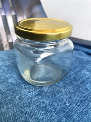 A Set of 15 Glass Jars With Airtight Metal Lids- 207ml