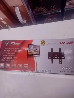 Tilting v-20t Wall Bracket for 15-43inch Screens