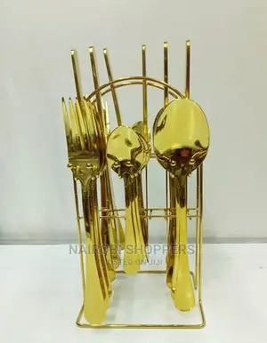 Cutlery Set of 24pcs Gold Set