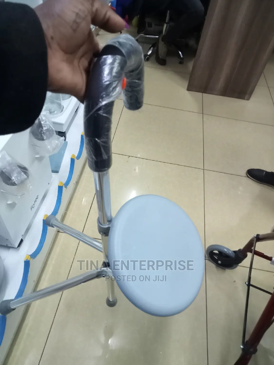 Walking Stick With a Seat