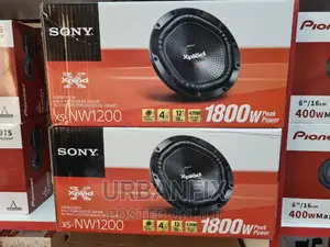 Sony 1800 Watts 12 Inch Bass Subwoofer- Double Magnet