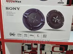 Sony 6 Inch Round Car Door Speakers- 270 Watts