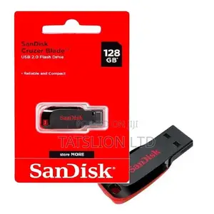 Sandisk Cruzer Blade Flash Disk - 128gb New