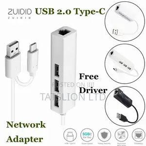 Lan to Type C Adapter