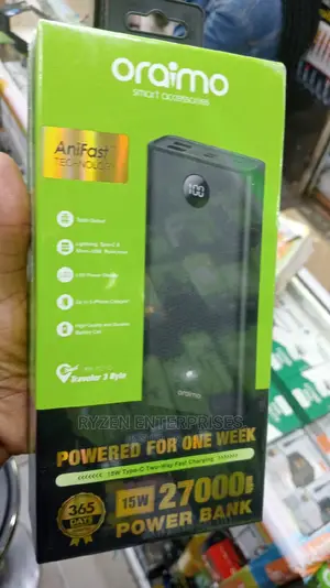Oraimo 27000mah Powerbanks/ 27000mah Oraimo Powerbank/ 27000